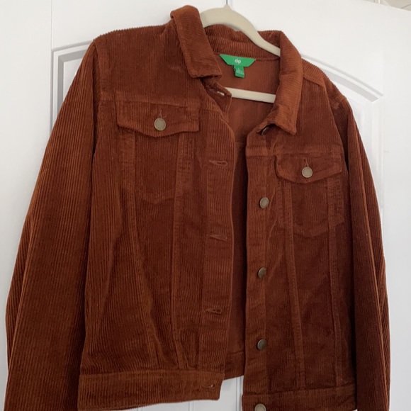 COPY - Size L NWT Dip Corduroy jacket Burnt Sienna - Picture 6 of 6